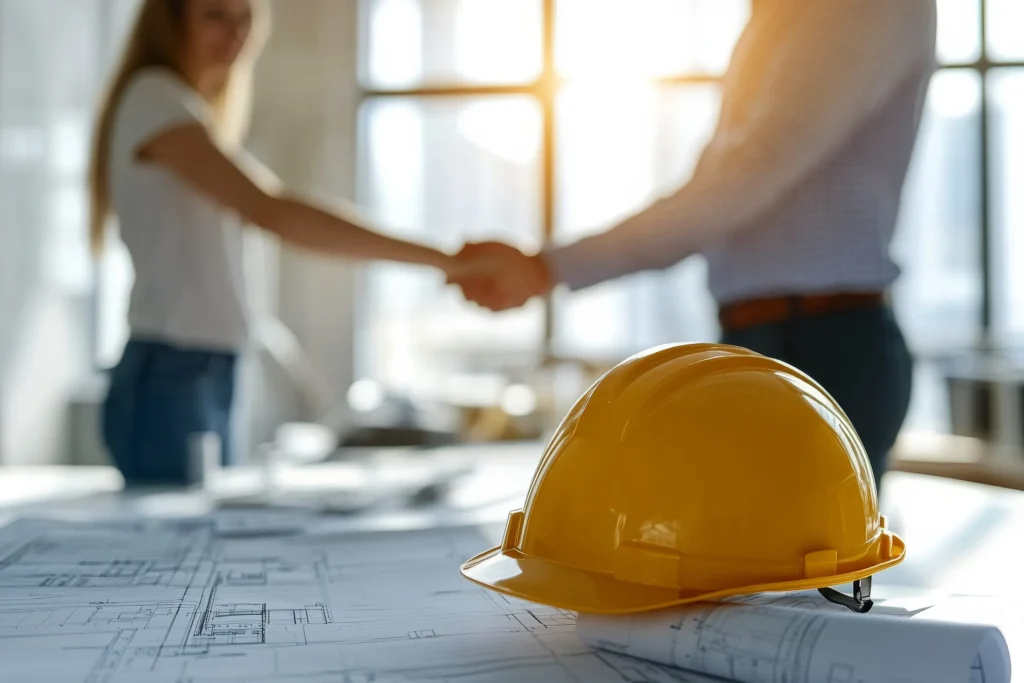 large vecteezy business partnership agreement in a modern office with 51699505 large